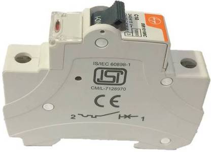 L&T 10A SP MCB C CURVE MCB