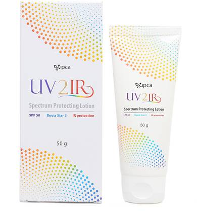 IPCA UV 2 IR, Spectrum Protecting Lotion, SPF 50, Boots Star 5,