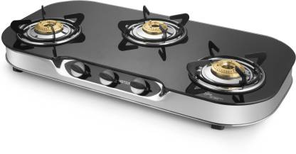 Hotsun Glass, Stainless Steel Manual Gas Stove