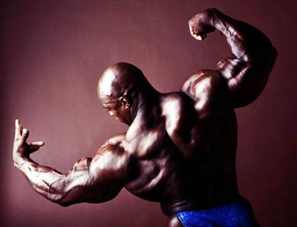 ronnie coleman BODY BUILDING POSTER HD Wallpaper Background Fine Art Paper ON 24X36 Photographic Paper
