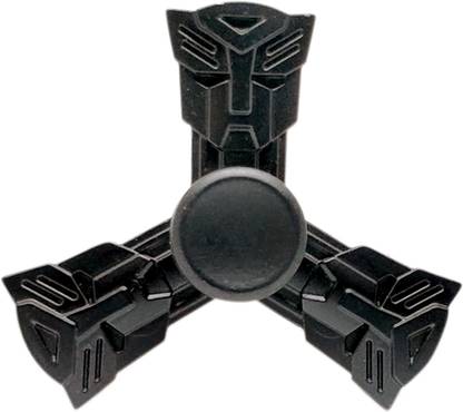 Montez High Speed Jet Black Transformer Metal Fidget Spinner