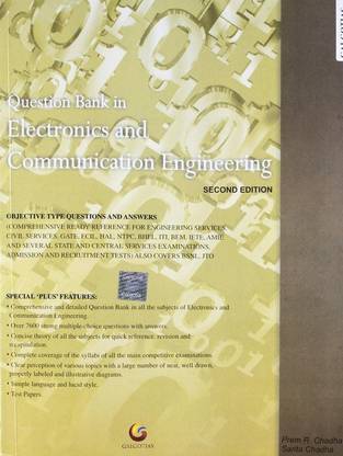 Question Bank in Electronics and Communication Engineering