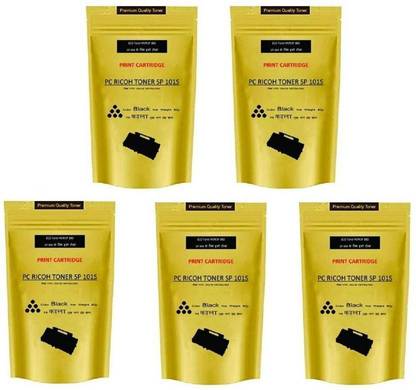 प्रिंट कार्ट्रिज Ricoh SP 101S Laser Printer Refill Pouch (Pack Of 5) एक रंग इंक टोनर