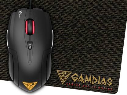 GAMDIAS Demeter E1 Wired Ambidextrous Optical Gaming Mouse