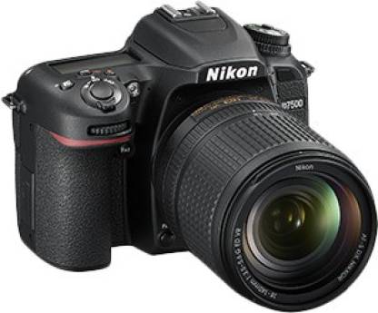 NIKON DX D7500 DSLR Camera Body with Single Lens: AF-S VR NIKKOR 18-105mm VR lens (16 GB SD Card + Camera Bag)