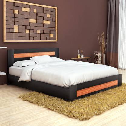UNICOS Denver Engineered Wood King Drawer Bed