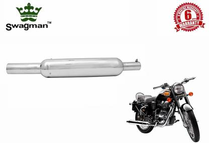 Swagman Basic-Bassy Chrome Exhaust Royal Enfield Classic 350 Full Exhaust System