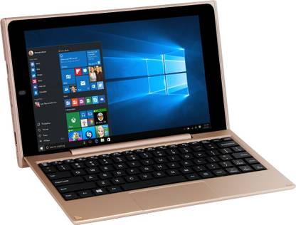 venturer BravoWin Intel Atom Quad Core 2nd Gen - (2 GB/32 GB HDD/32 GB SSD/32 GB EMMC Storage/Windows 10/2 GB Graphics) WT19803W97DK 2 in 1 Laptop