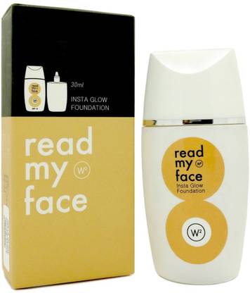 W2 Read My Face : Insta Glow Foundation