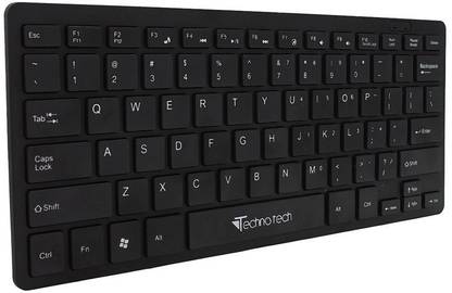 lecton TECHNOTECH Wired USB Laptop-size Laptop Keyboard Compatible with Desktop, Laptop, Mac