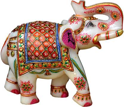 Maliyas elephant statue Decorative Showpiece  -  13 cm