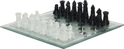 Muren Muren's Exquisite Sparkling Glass Chess Set Strategy & War Board Game