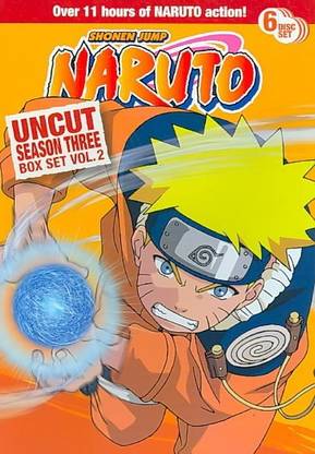 NARUTO UNCUT SEASON 3 BOX SET VOL 2