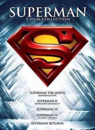SUPERMAN 5 FILM COLLECTION