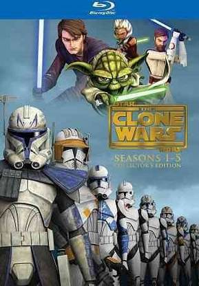 STAR WARS:CLONE WARS SEASONS 1-5