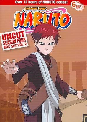 NARUTO UNCUT SEASON 4 BOX SET VOL 2