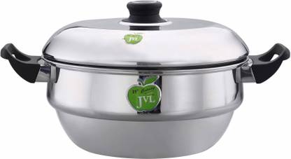 JVL Idli Maker With 3 Idli Plates And 1 Steamer Plate Induction & Standard Idli Maker