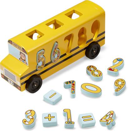 MELISSA & DOUG Number Matching Math Bus