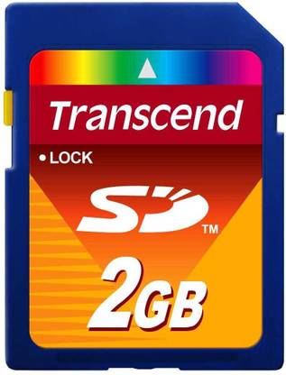 Transcend TS2GSDC 2 GB SD Card Class 2 70 MB/s  Memory Card Compatible with Camera