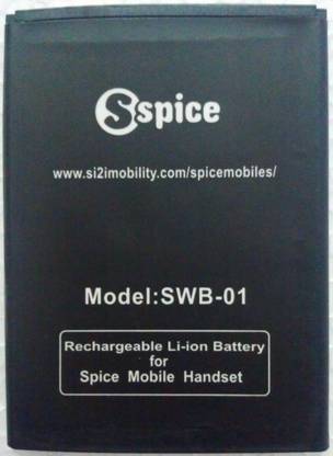 SPICE Mobile Battery For  For Spice For SWB 01
