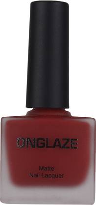 ONGLAZE PREMIUM DARK RED MATTE Cherry Red