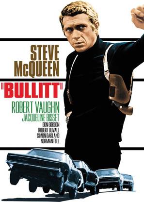 Hollywood Movie Poster Collection II - Steve McQueen Bullitt - Premium Quality Poster (12 x 17 inches) For Home & Office Decoration Paper Print