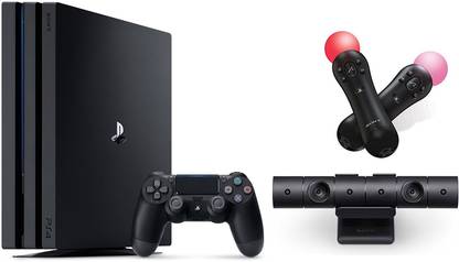 SONY PS4 PRO,MOVE AND CAMERA BUNDLE ONE TB