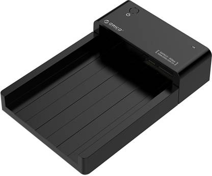 ORICO 6518US 2.5 and 3.5 HDD External Docking Station, Tool and Driver free 3.5 inch SuperSpeed USB3.0 5Gbp/s Docking Station Supports Upto 8 Tb HDD (For Windows, linux, MAC OSX, Black) 3.5 inch SuperSpeed USB3.0 5Gbp/s Docking Station Supports Upto 8 Tb HDD