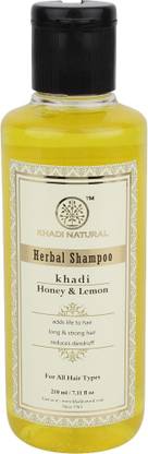 KHADI NATURAL Herbal Honey & Lemon Shampoo