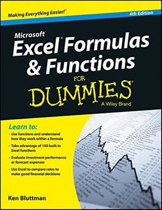 Microsoft Excel Formulas & Functions for Dummies, 4ed