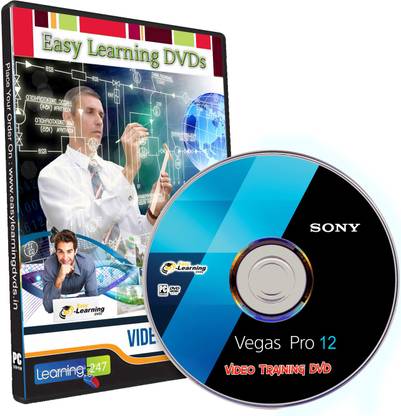 Easy Learning Learn Sony Vegas Pro 12 Video Training Tutorial DVD