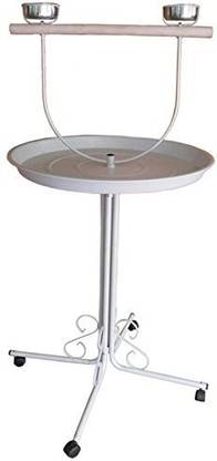 Birds' Park Parrot Stand For Grey Parrot Eclectus & Sun Conure Bird Play Stand