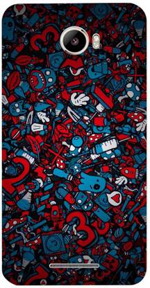 wowdesignhub Back Cover for Intex Aqua Trend