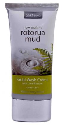 wild ferns ROTORUA MUD FACIAL WASH WITH LIME BLOSSOM SKU: RMFW Face Wash
