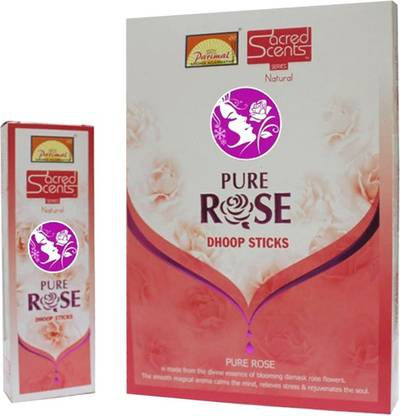 Parimal Parimal Sacred Scents Dhoop Sticks Pure Rose