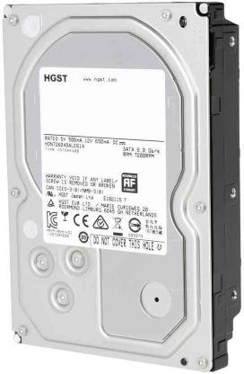 Hgst NAS 4 TB Network Attached Storage, Desktop Internal Hard Disk Drive (HDD) (0S04005)