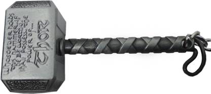 VSHINE Avenger THOR Mjolnir Hammer with InScription Metal Key Chain