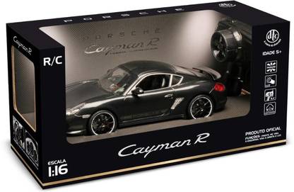 HALO NATION RC PORSHE CAYMAN R BLACK - SCALE 1:16 (REMOTE CONTROL) - Elegant & Super Fine