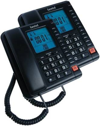 Beetel BT-M90 Corded Landline Phone with Answering Machine