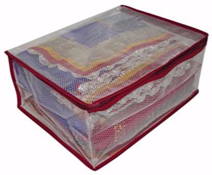 Rashi Infomedia Multi Silver Saree Covers 10 Pcs