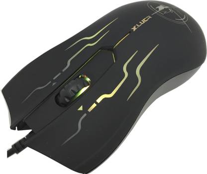 Ddice LED/Lightning X-LUCF Wired Ambidextrous Optical  Gaming Mouse