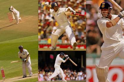 Sachin tendulkar signature shots Poster Paper Print  (18 inch X 12 inch, Rolled) Paper Print