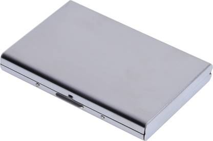 StealODeal Silver Metal Waterproof Business Atm 6 Card Holder