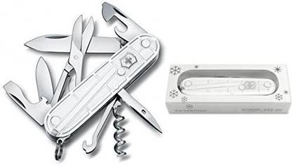 Victorinox Climber "White Christmas", 91 Mm 8 Function Multi Utility Swiss Knife