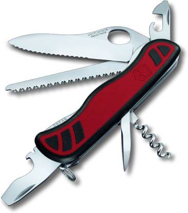 Victorinox Forester One Hand,wavy Edge,2C Red/Black Multi-utility Knife