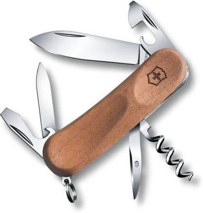 Victorinox EvoWood 10, 85mm, Walnut, Folding Box 6 Function Multi Utility Swiss Knife