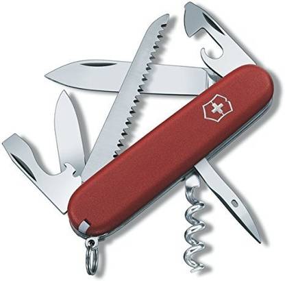 Victorinox Swiss Army Knifes ECOLINE ,Red, Folding Box Multi-utility Knife