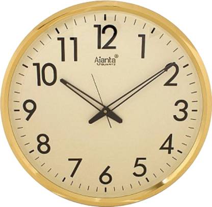 AJANTA Analog 32 cm X 2 cm Wall Clock