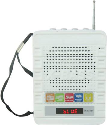 YUVAN Inxet IN - 624 Bluetooth USB/ SD Player With FM Radio
