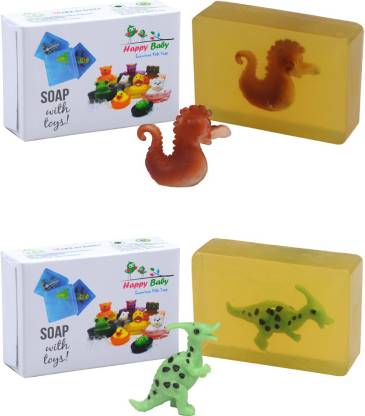 Happy Baby Luxurious Kids Soap With Toy Yellow (Y3)
